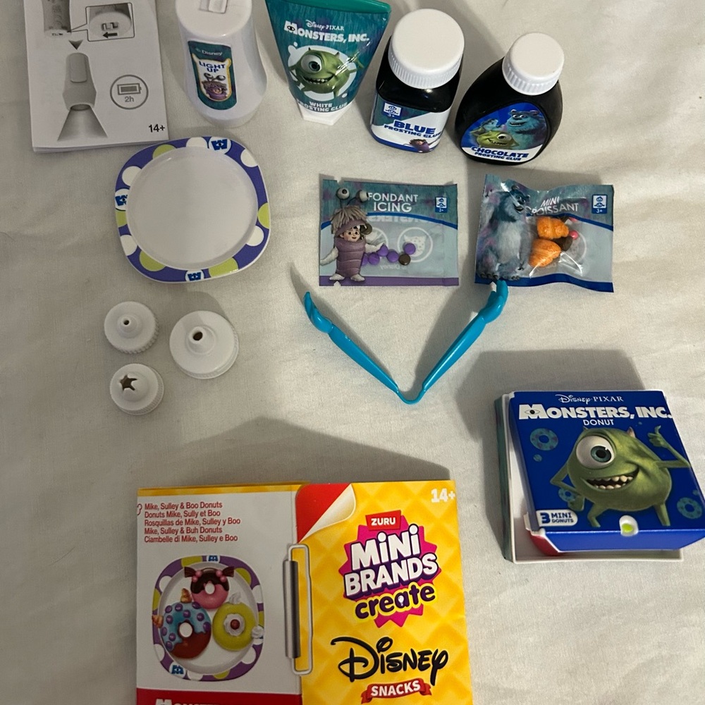Mini Brands Create Disney Snacks-Monsters Inc. Mini Donuts